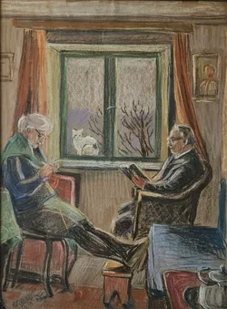 Conversation by the Window