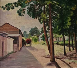 Road through the Village