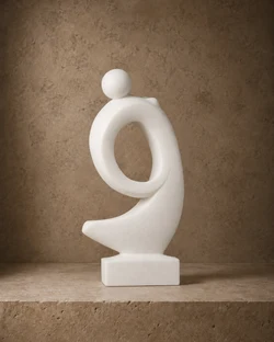 Seated Figure around a Void